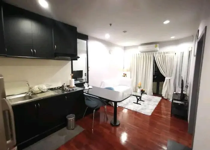 Cozy 1br Walk To Bts And Airport Rail Link Close To Malls G7 Appartement Bangkok